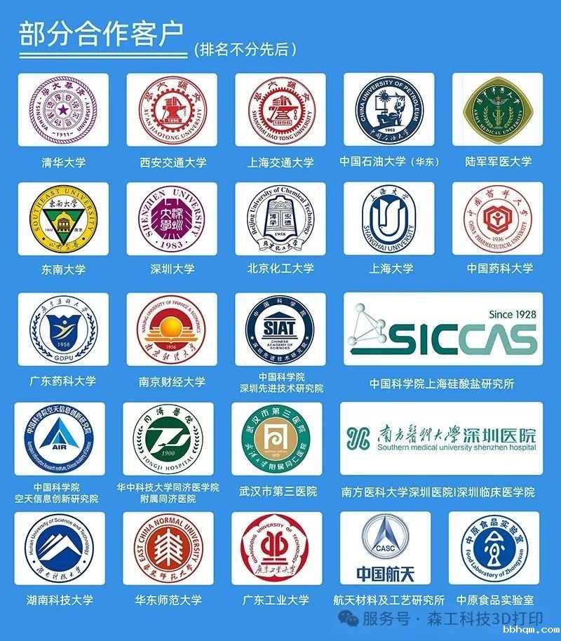 认可我们的生物3d打印机合作伙伴 认可我们的生物3d打印机合作伙伴